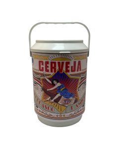 COOLER 10 LATAS - CERVEJA, CHURRASCO E AMIGOS