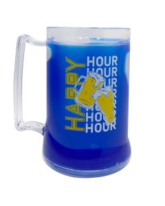 CANECA GEL AZUL 400ML - HAPPY HOUR