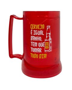 CANECA GEL PEÇA VERMELHA 400ML - TODO DIA