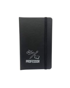 CADERNETA S/ PAUTA PRETA - PROFESSOR
