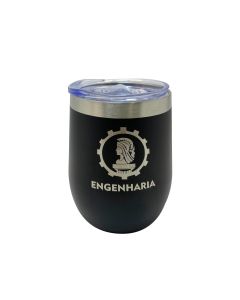 COPO INOX 320ML COM TAMPA - ENGENHARIA