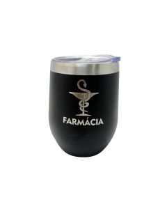 COPO INOX 320ML COM TAMPA - FARMÁCIA