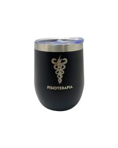 COPO INOX 320ML COM TAMPA - FISIOTERAPIA