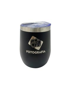 COPO INOX 320ML COM TAMPA - FOTOGRAFIA