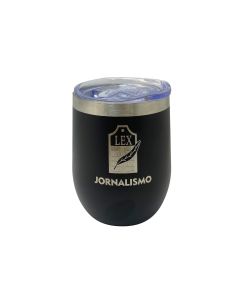 COPO INOX 320ML COM TAMPA - JORNALISMO