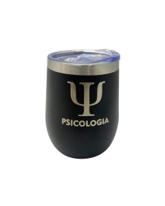 COPO INOX 320ML COM TAMPA - PSICOLOGIA