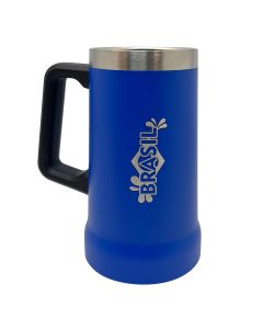 CANECA TÉRMICA AZUL 700ML - Brasil