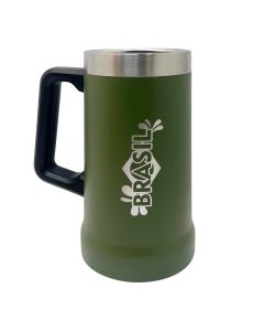 CANECA TÉRMICA VERDE 700ML - Brasil