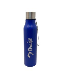 GARRAFA INOX AZUL 1 LITRO - Brasil